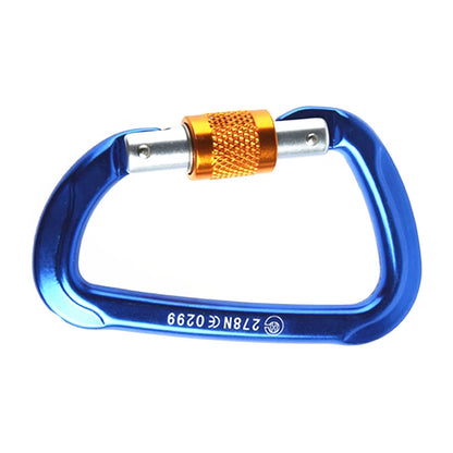 Aluminum Ascent: Climbing D-Lock Carabiner