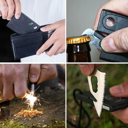 Urban Survival Kit Multitool Card