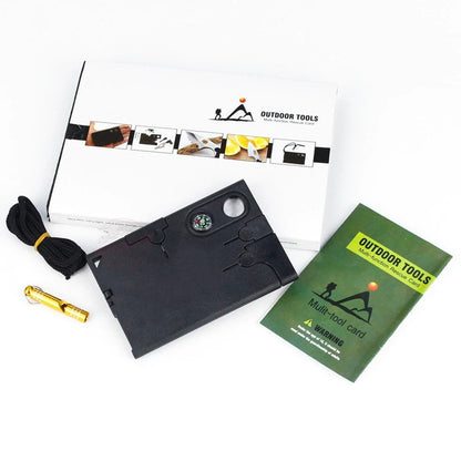 Urban Survival Kit Multitool Card