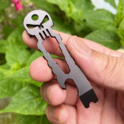 Vengeance Skull Multi-Tool: Stainless Steel EDC