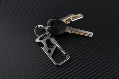 TC4 Titanium MultiTool Keychain