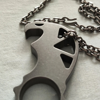 TC4 Titanium Knuckle Duster EDC Tool