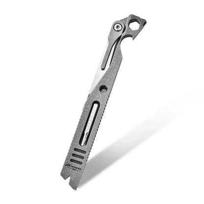 Titanium Alloy Multi-tool Crowbar EDC Outdoor Survival Self-defense Pry Bar