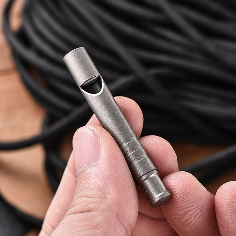 Titanium Whistle High Decibel Training Tool