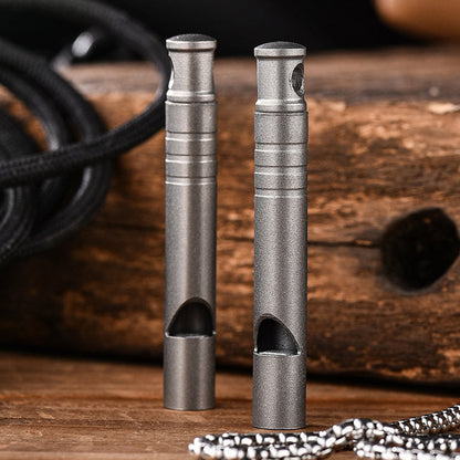 Titanium Whistle High Decibel Training Tool