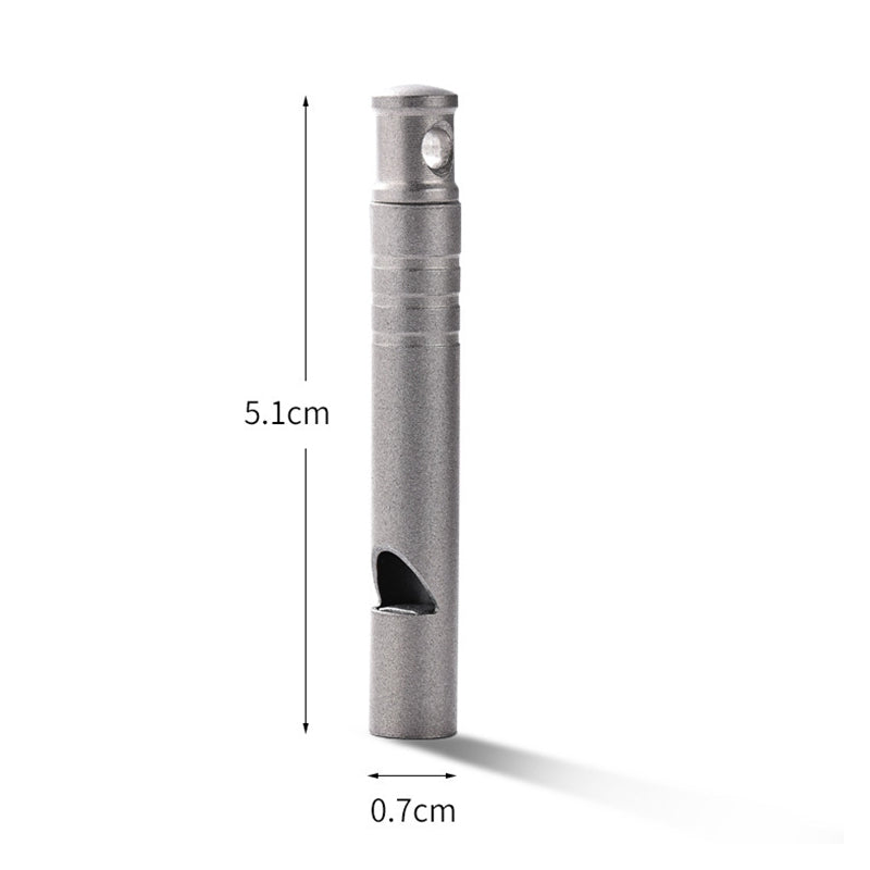 Titanium Whistle High Decibel Training Tool