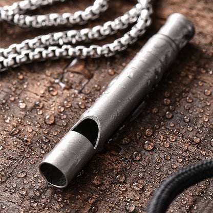 Titanium Whistle High Decibel Training Tool