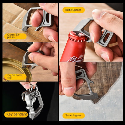 Titanium Guard: Knuckle Duster Bottle Opener