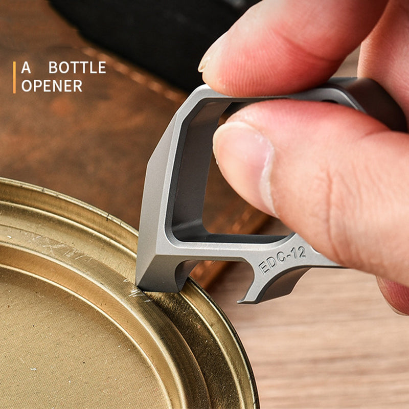 Titanium Guard: Knuckle Duster Bottle Opener