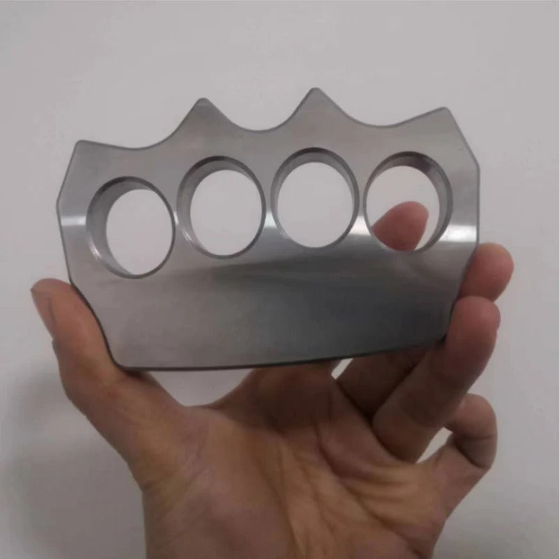 Solid Pure Steel Knuckle Duster - Self-Defense EDC Tool