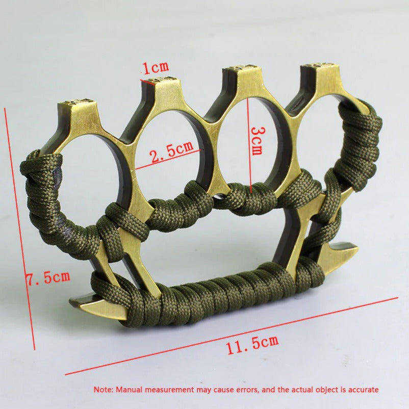 Strong Metal Brass Knuckle Duster - Four Finger Defender