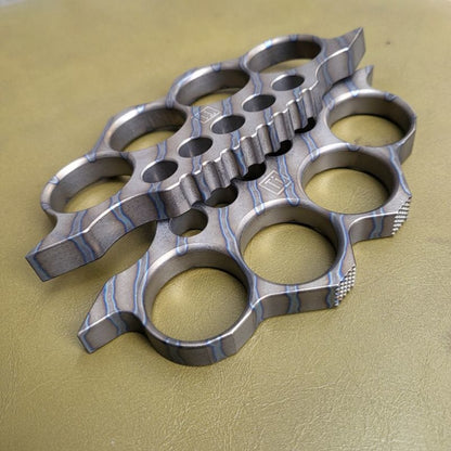 TC4 Titanium Knuckle Duster - Window Breaker Self-Defense EDC Tool