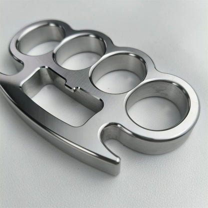 Classic Solid Steel Knuckle Duster - Window Breaker EDC Tool