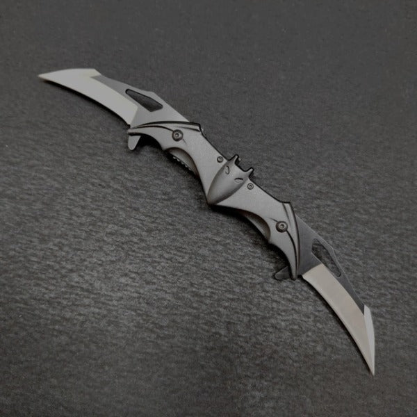 Steel Bat Knife Double Blade