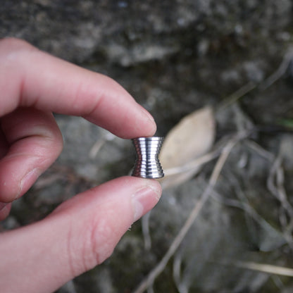 Titanium Echo Whirlwind Lanyard Pendant