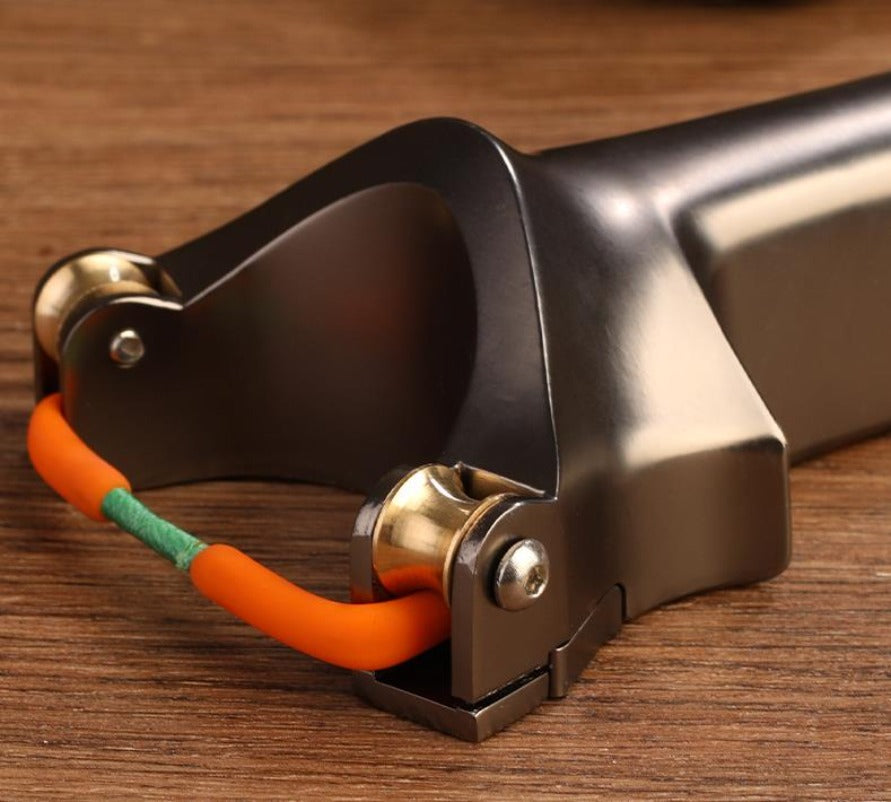 PulseShot: Aluminum Alloy Slingshot & Fish Shooting Tool