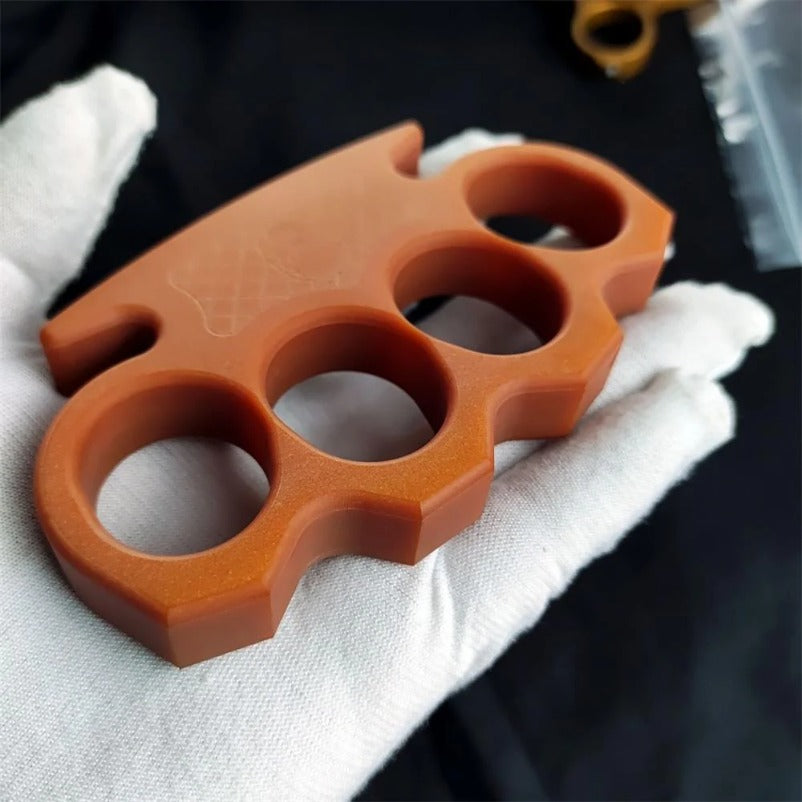 Classic Non-Metallic Knuckle Duster - Portable Self-Defense EDC Tool