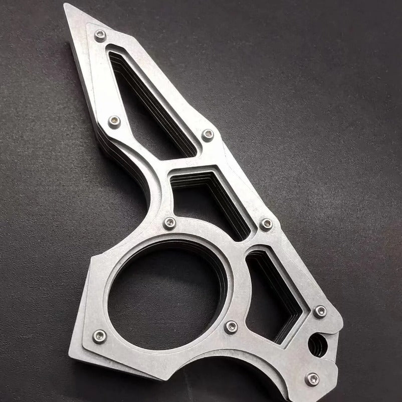 Stainless Steel Knuckle Duster - Survival EDC Tool