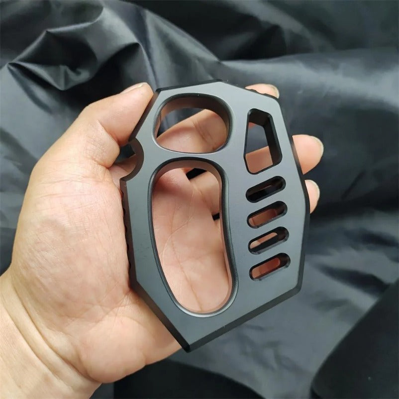 Non-metallic Window Breaking Knuckle Duster - Portable Self-Defense EDC Tool