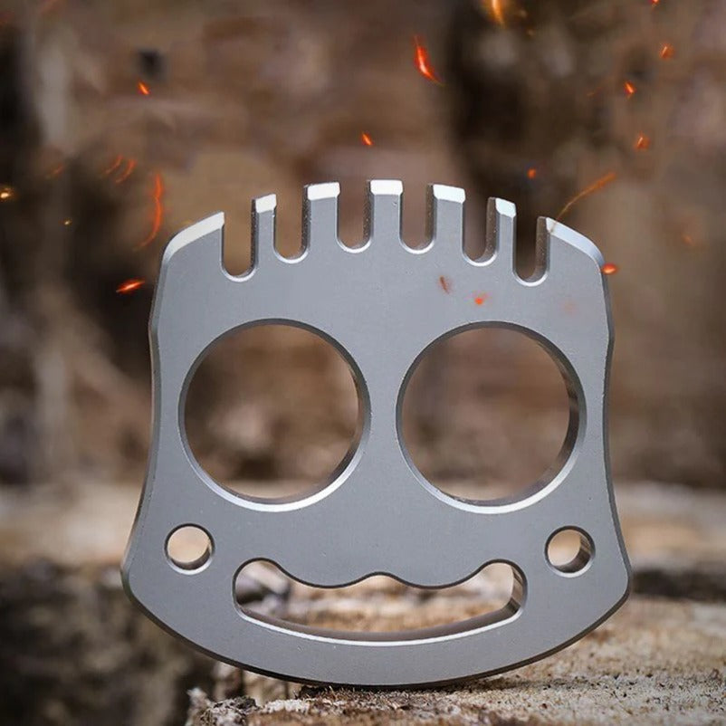 Smile Steel Knuckle Duster - Self-Defense EDC Tool