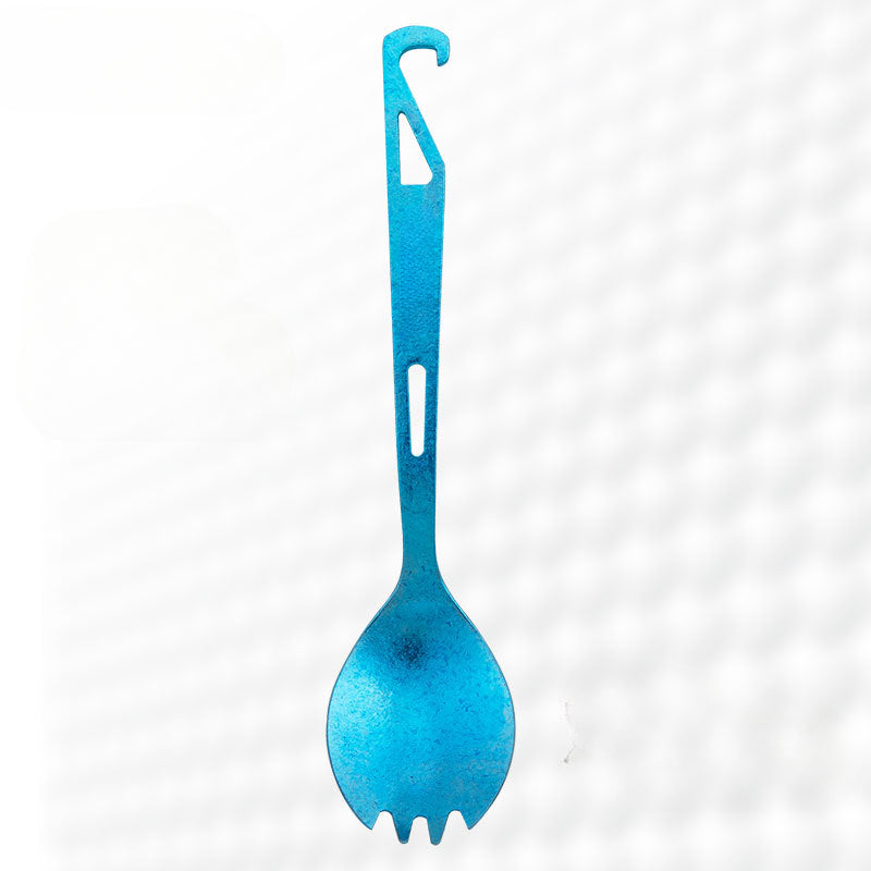 Titan Titanium Spork & Bottle Opener