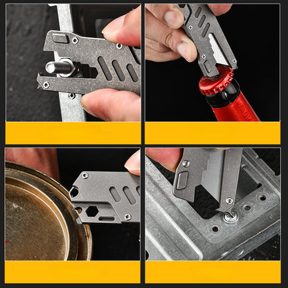 Titan Mini-Edge: Multi-Tool Opener & Blade