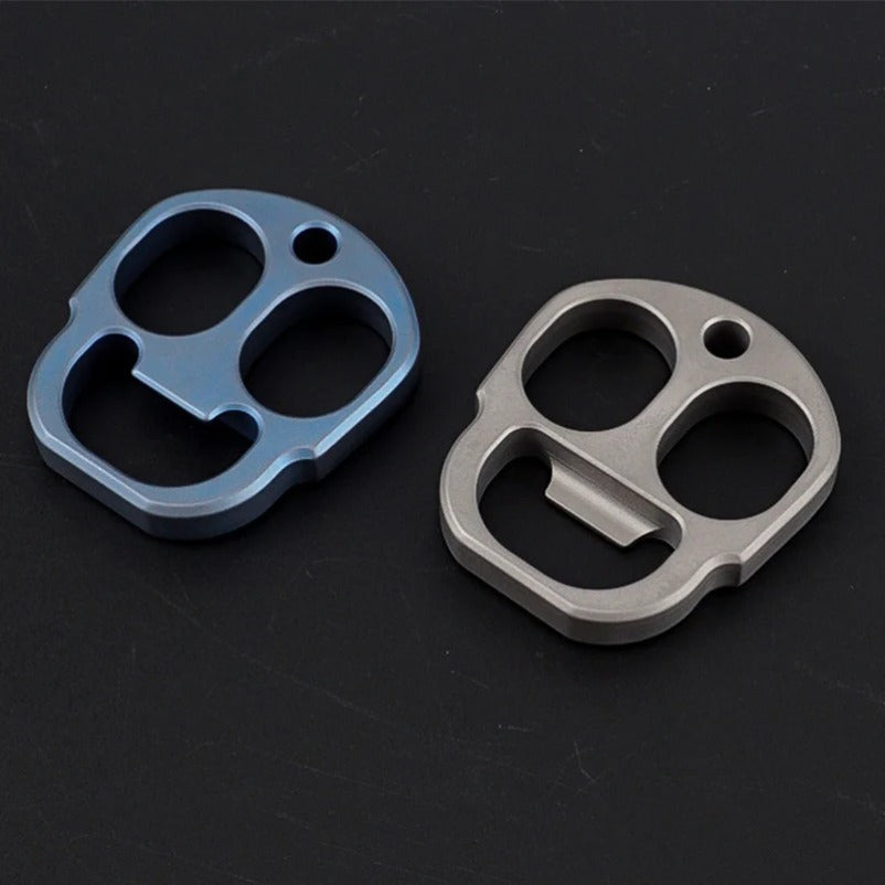 Titanium Bottle Opener Knuckle Duster - Multi-function Defense Tool