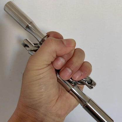 Solid Steel Mini Double Stick - Portable Defense Tool