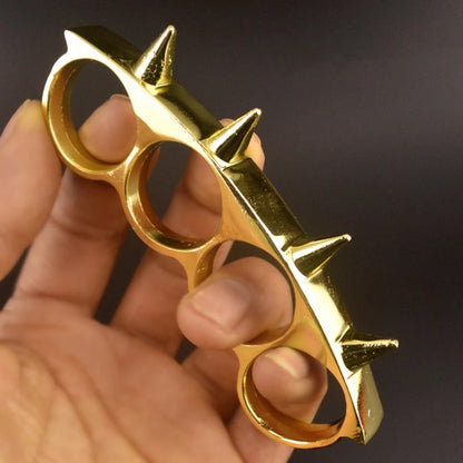 FingerGuard: Metal Defense Knuckle Duster & Window Breaker