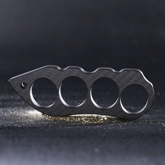 High Strength Carbon Fiber Pea Pod Four Knuckle Duster