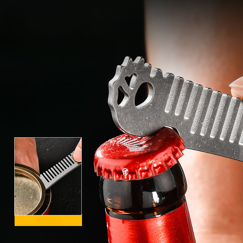 Titan Tamer Comb Bottle Opener Static Defying Groomer