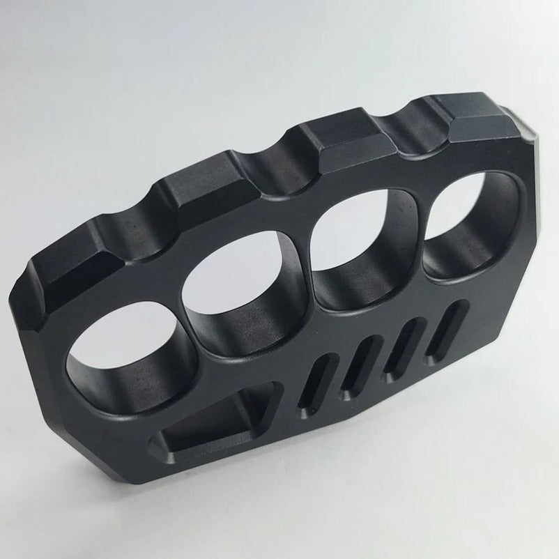 Aluminum Knuckle Duster - Large Finger Holes Tool