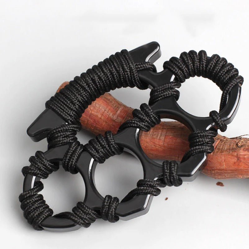 Umbrella Rope Knuckle Duster - Four Finger Defender