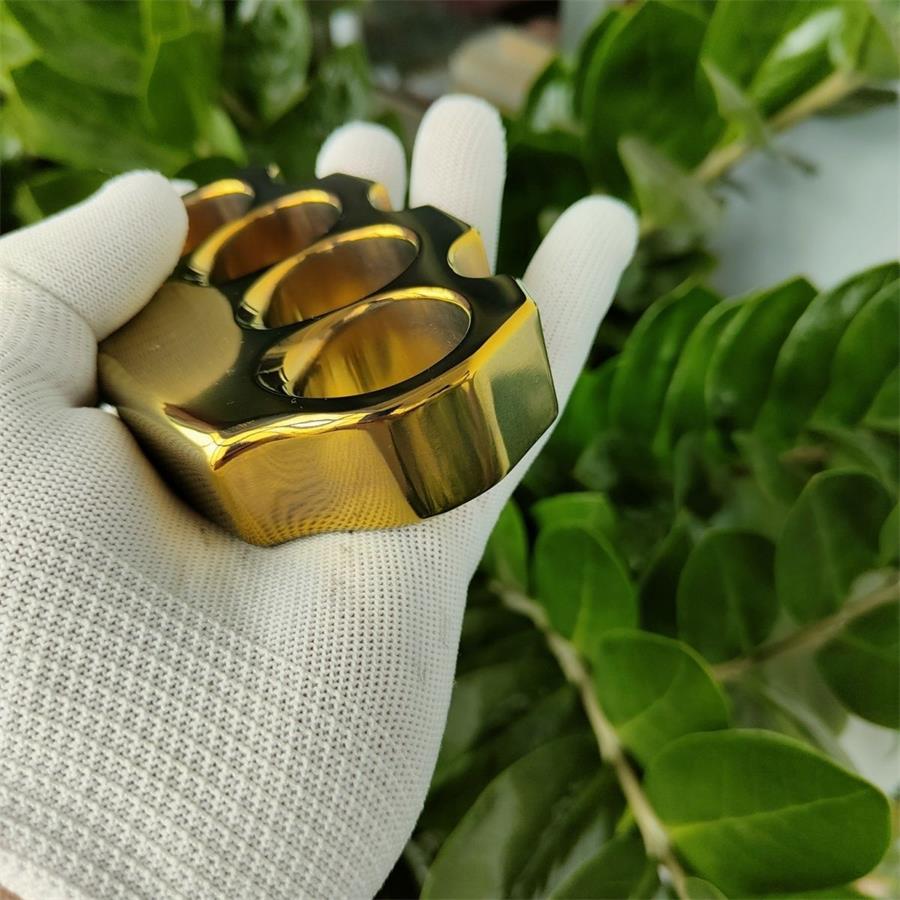 Classic Thickened Titanium Knuckle Duster