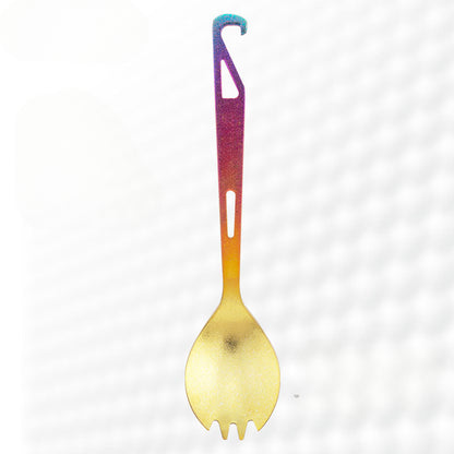 Titan Titanium Spork & Bottle Opener