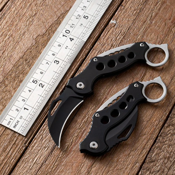 Portable Claw Folding Blade Outdoor Survival Knife EDC Tool