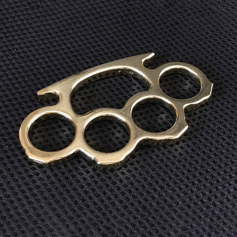 OrderGuard: Solid Brass Knuckles Duster & Window Breaker