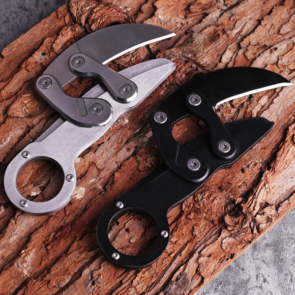 Mechanical Claw Folding Blade Outdoor Survival Knife EDC Tool