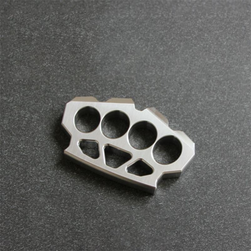 Precision Solid Steel Knuckle Duster - Self-Defense EDC Tool