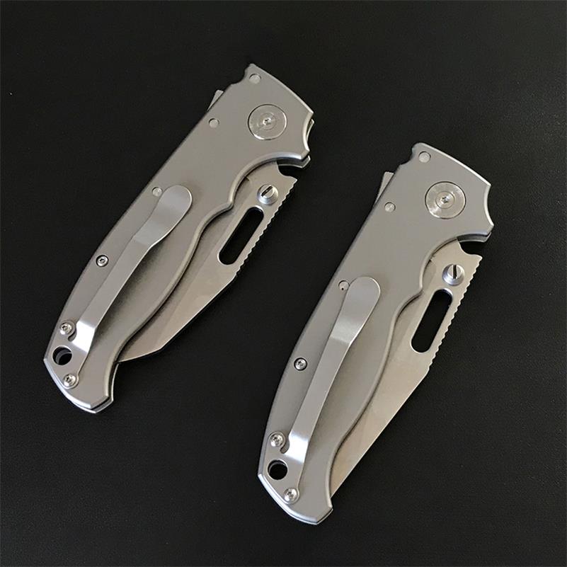 Titanium Alloy Folding Knife Outdoor Camping Hunting