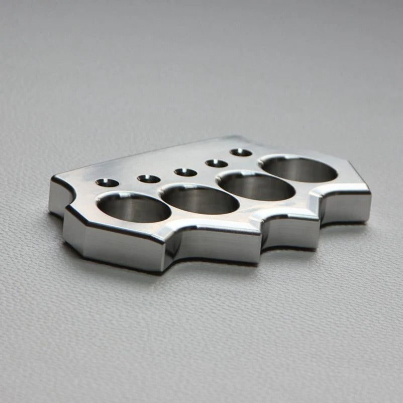 Solid Steel Knuckle Duster - Defense EDC Tool