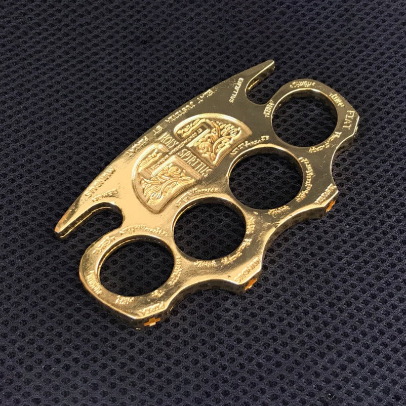 BroadGuard: Metal Brass Knuckles Duster, Fist Buckle & Fight Gear