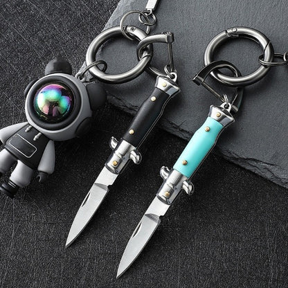 Mini Folding Knife Portable Keychain Outdoor Defense Pocket Knife EDC Tool