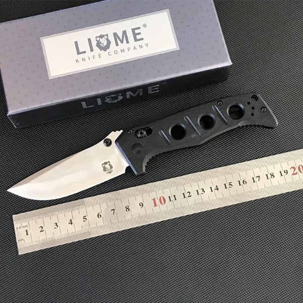 Liome G10 Grip Folding Blade Outdoor Survival Knife EDC Tool