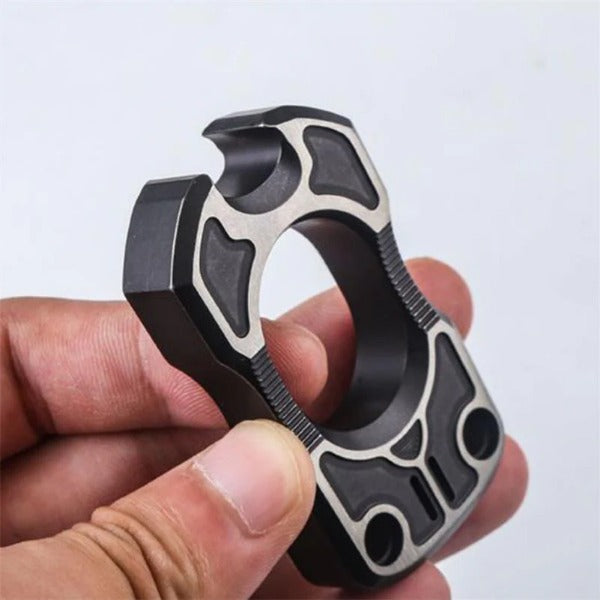 TC4 Titanium One Finger Knuckle Duster