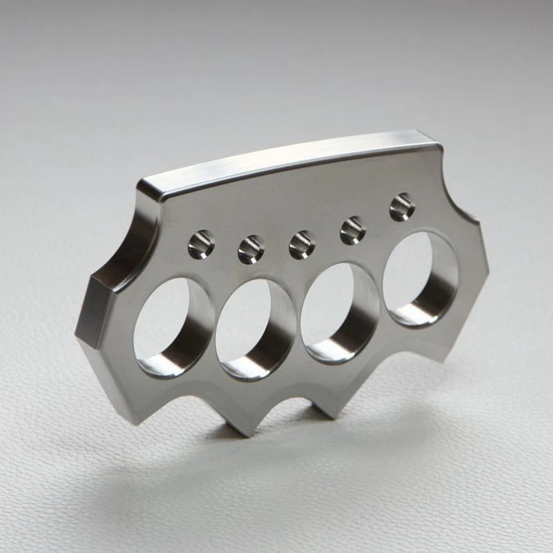 Solid Steel Knuckle Duster - Defense EDC Tool