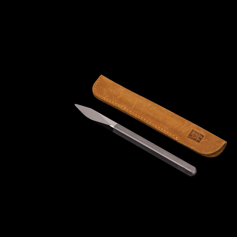 Titanium Handcrafted Twist Tea Needle Knife