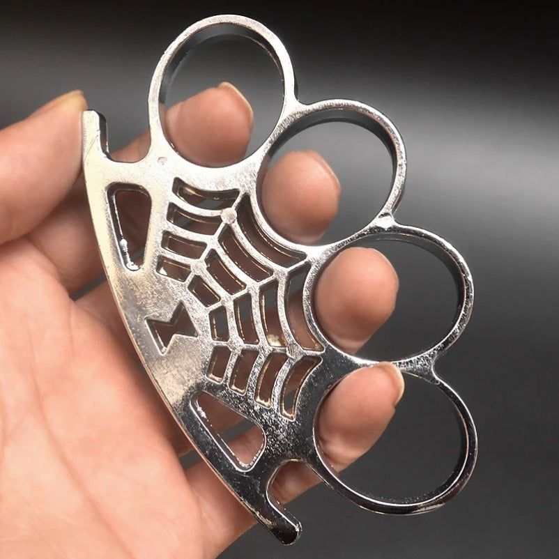 WebGuard: Metal Brass Knuckle Duster, Combat & Window Breaker