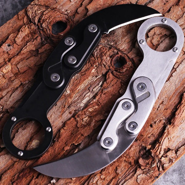 Mechanical Claw Folding Blade Outdoor Survival Knife EDC Tool