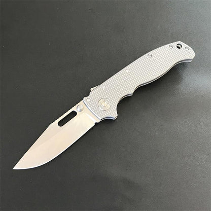 Titanium Alloy Folding Knife Outdoor Camping Hunting